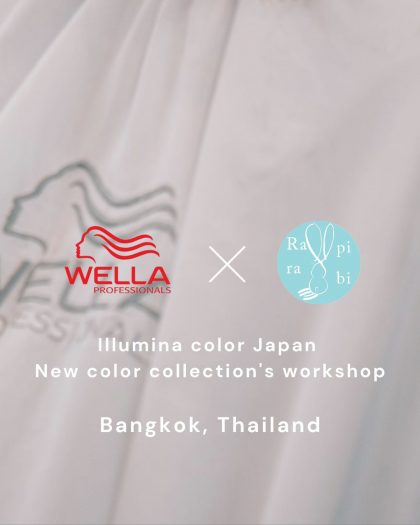Illumina color Japan (new color collection's workshop) in Bangkok, Thailand 🤎💜💚🇹🇭 By Rapi-rabi