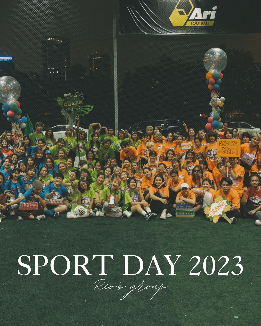Rio's group sport day 2023 🏆🎊 By Rio's group