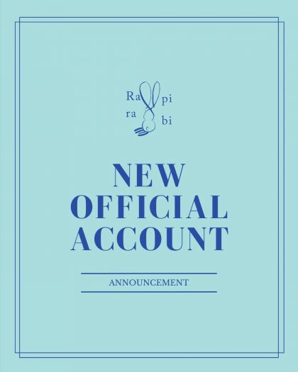 (TH) ❌Announcement : New official account ❌📢 By Rapi-rabi