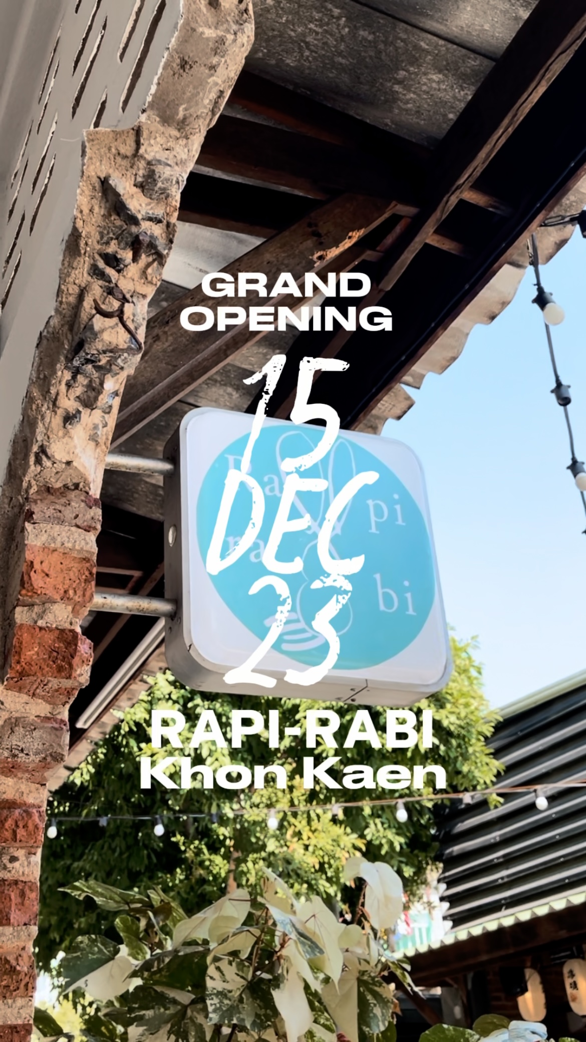 Grand opening Rapi-rabi Khonkaen 🐇 By Rapi-rabi
